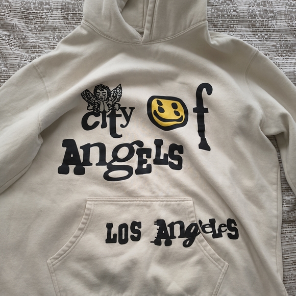 PacSun LA Cream Hoodie XL Men's - Picture 2 of 6